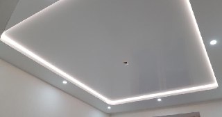 Светодиодные натяжные потолки Нижнекамск, цена от 1571 руб.